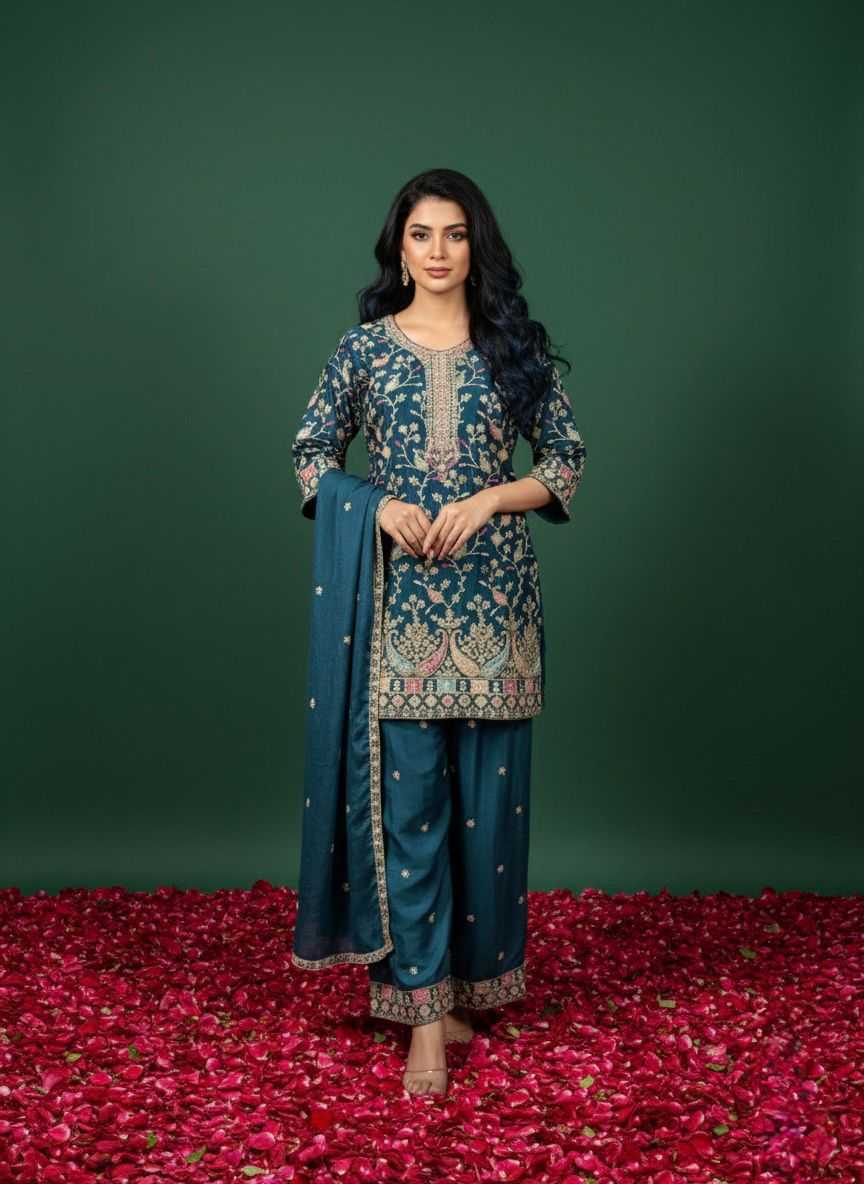 YNF Wholesale Chinon Semi Stitched Suits KESH745 5103 | Surat Manufacturer