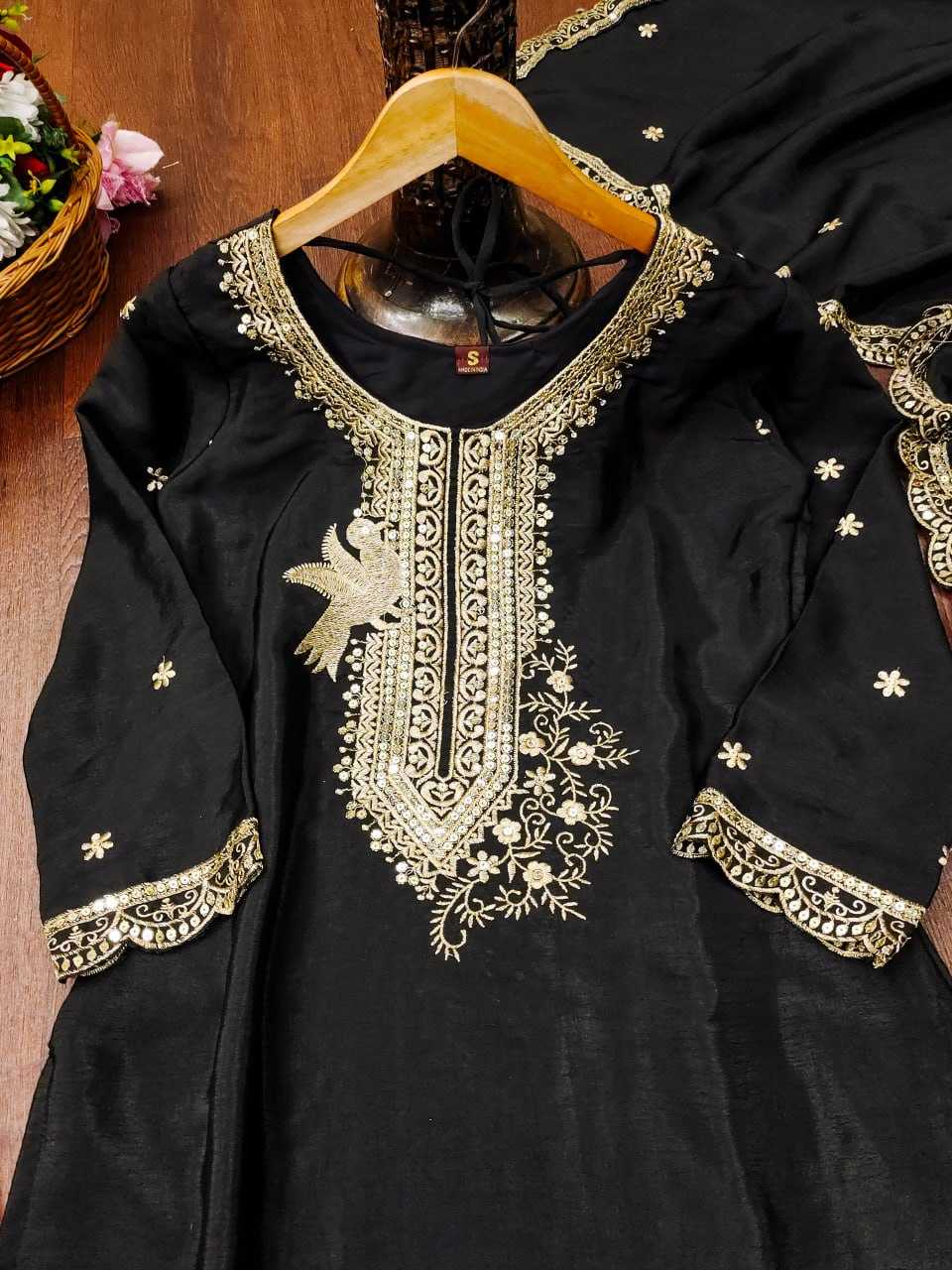 YNF Wholesale Chinon Embroidery Suits RIN232 21 | Surat Manufacturer