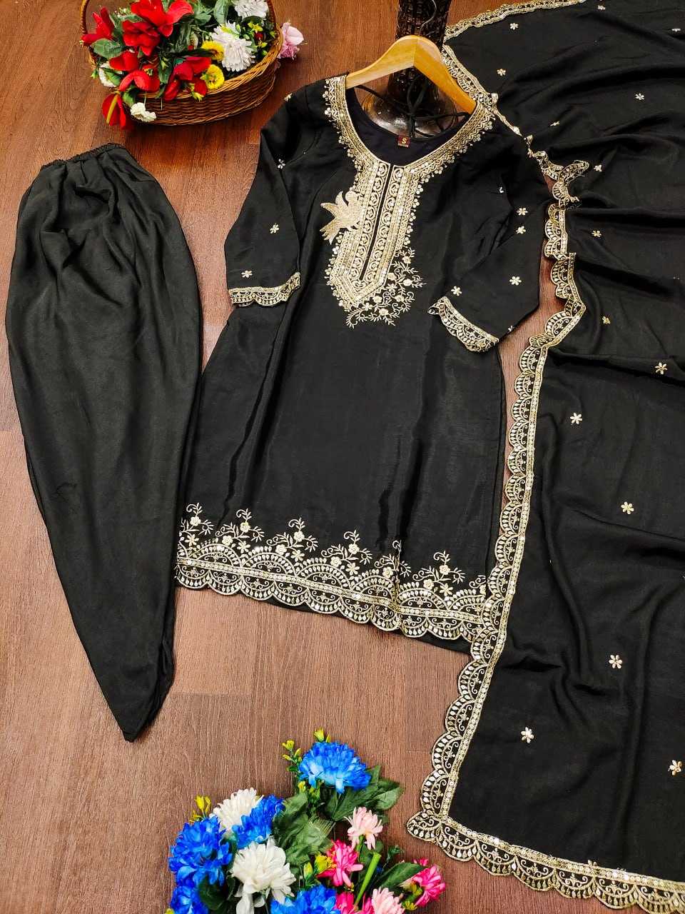 YNF Wholesale Chinon Embroidery Suits RIN232 21 | Surat Manufacturer