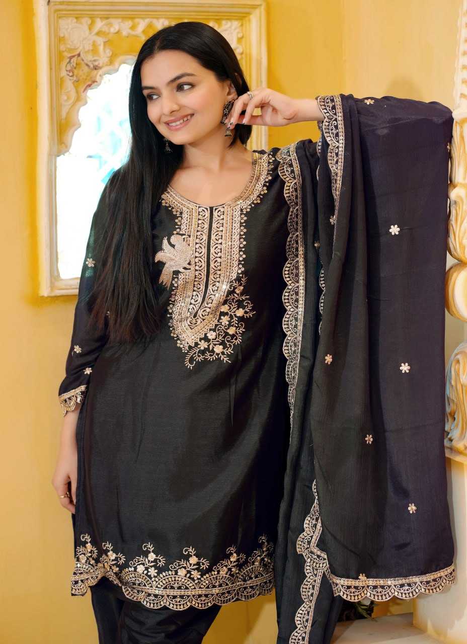 YNF Wholesale Chinon Embroidery Suits RIN232 21 | Surat Manufacturer