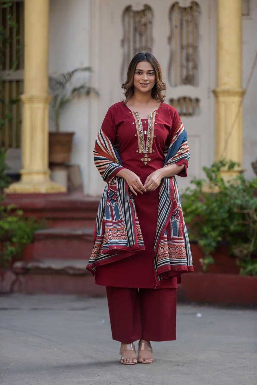 YNF Wholesale Cotton Cambric Embroidery Suits KESH623 139 | Surat Manufacturer