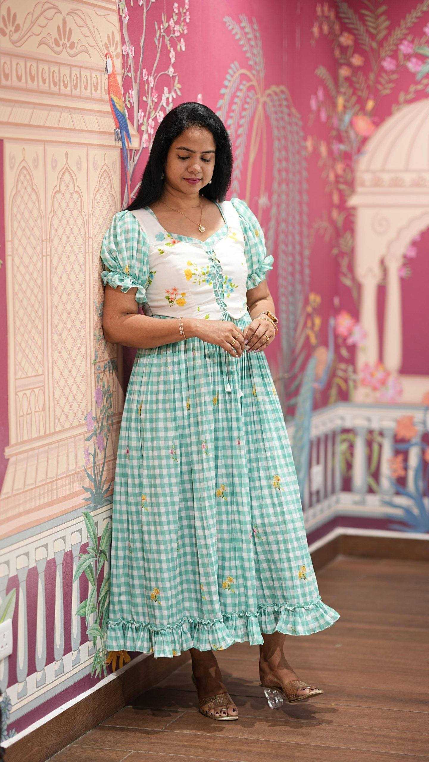 YNF Wholesale Cotton Maxi Dresses KESH210 2722 | Surat Manufacturer