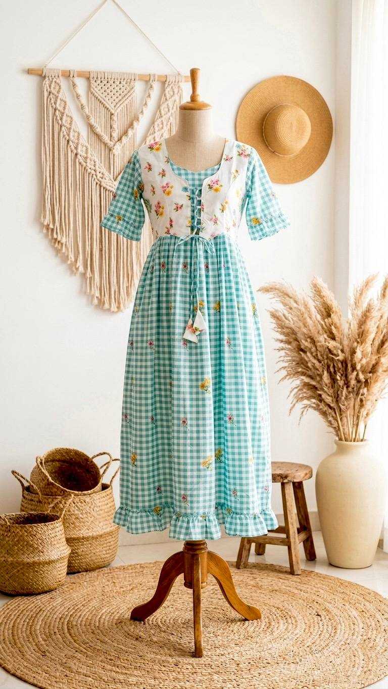 YNF Wholesale Cotton Maxi Dresses KESH210 2722 | Surat Manufacturer
