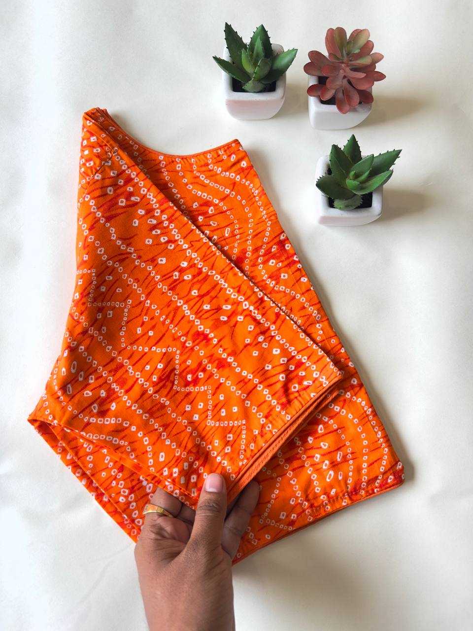 YNF Wholesale Cotton Blouse KESH437 Pure Bandhani | Surat Manufacturer