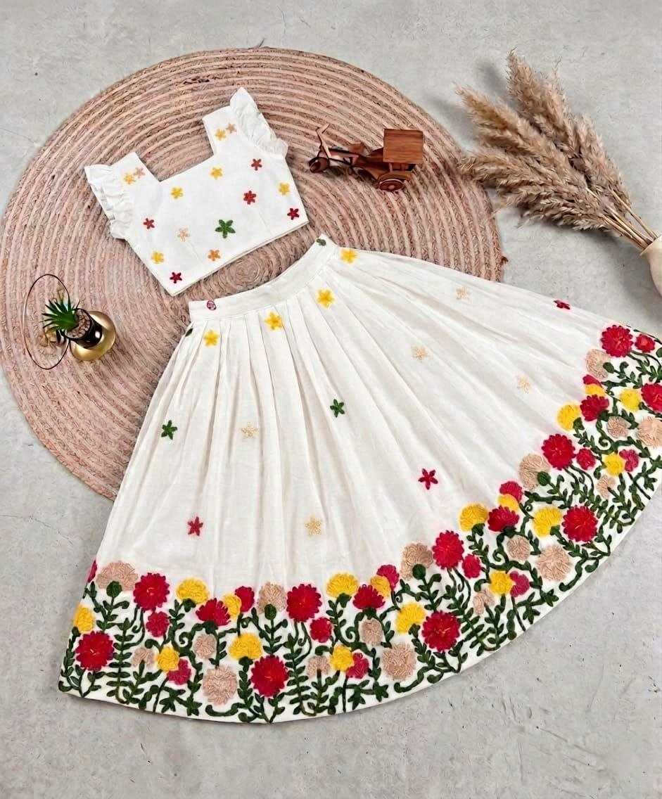 YNF Wholesale Cotton Kids Lehenga KESH461 244 | Surat Manufacturer