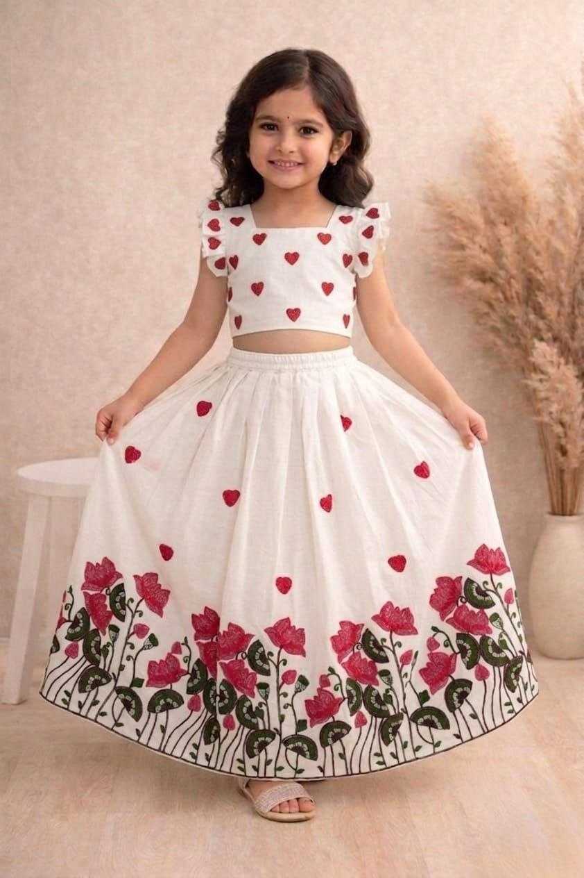 YNF Wholesale Cotton Kids Lehenga KESH461 244 | Surat Manufacturer