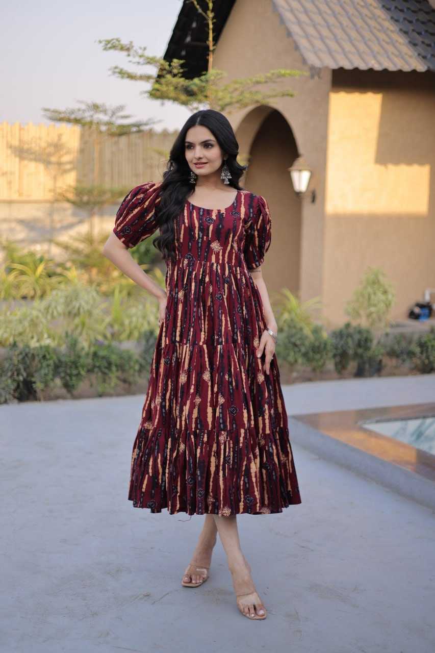 YNF Wholesale Cotton Designer Kurtis KESH489 1252 | Surat Manufacturer