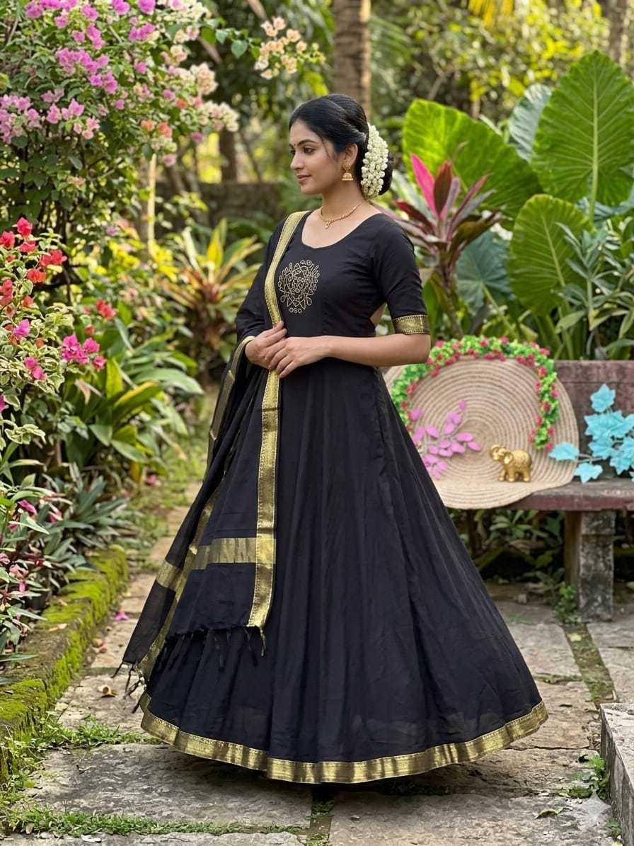 YNF Wholesale Cotton Anarkali Gown KESH505 Inch | Surat Manufacturer