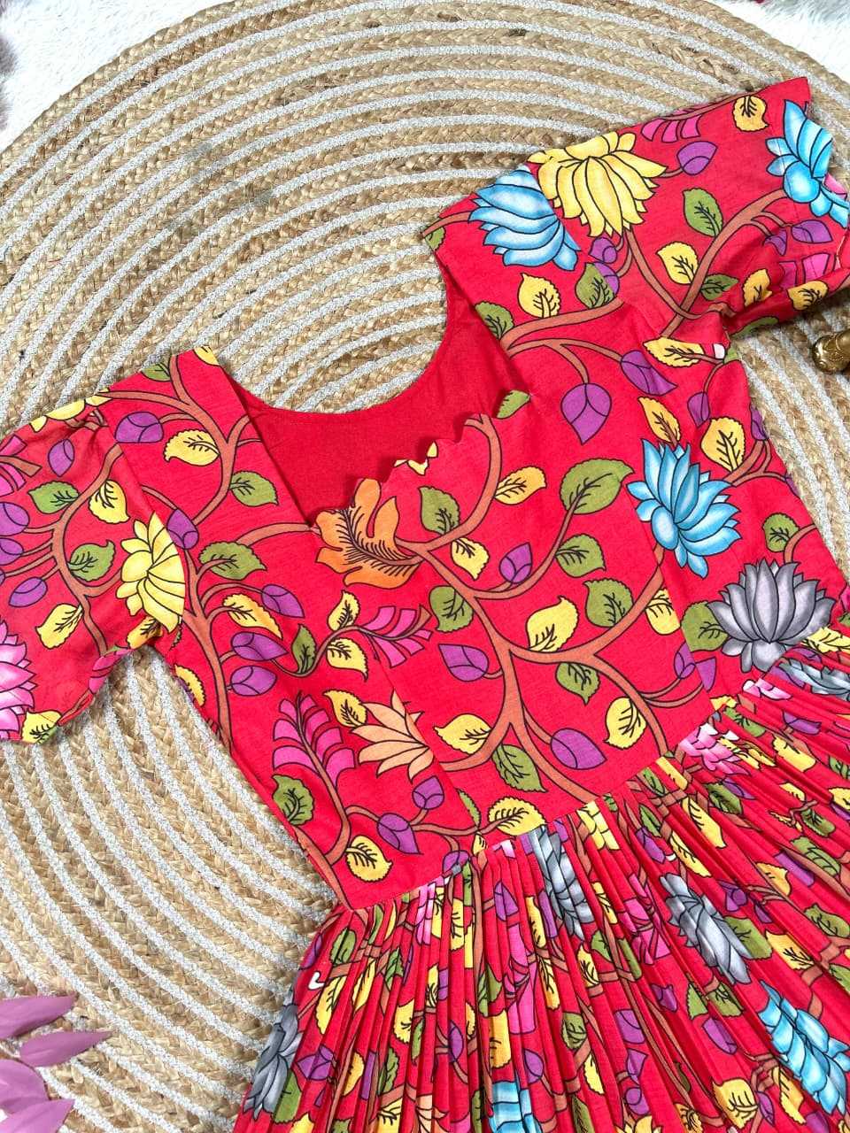 YNF Wholesale Cotton Midi Dresses KESH505 Mul | Surat Manufacturer