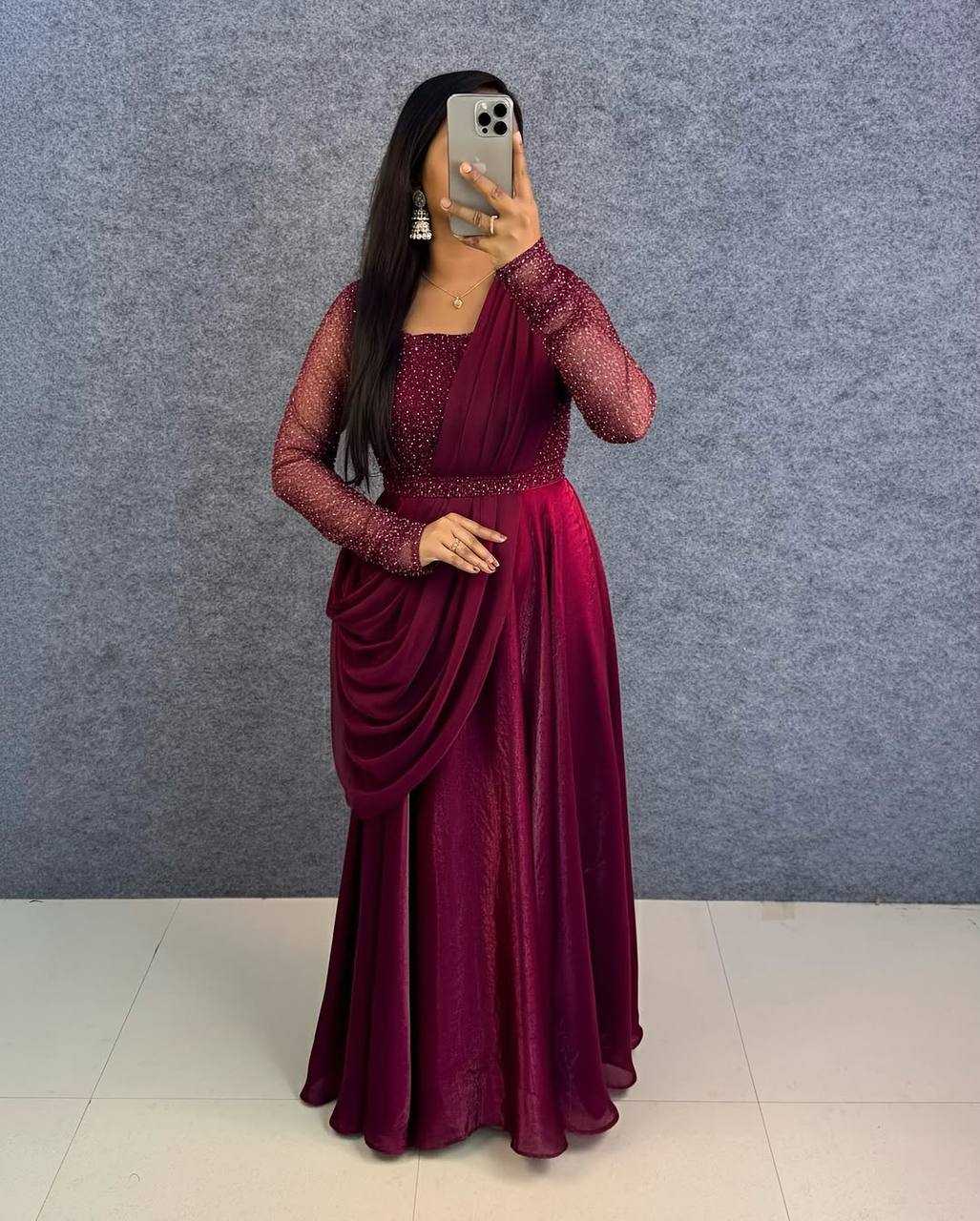 YNF Wholesale Cotton Party Gowns KESH544 special | Surat Manufacturer