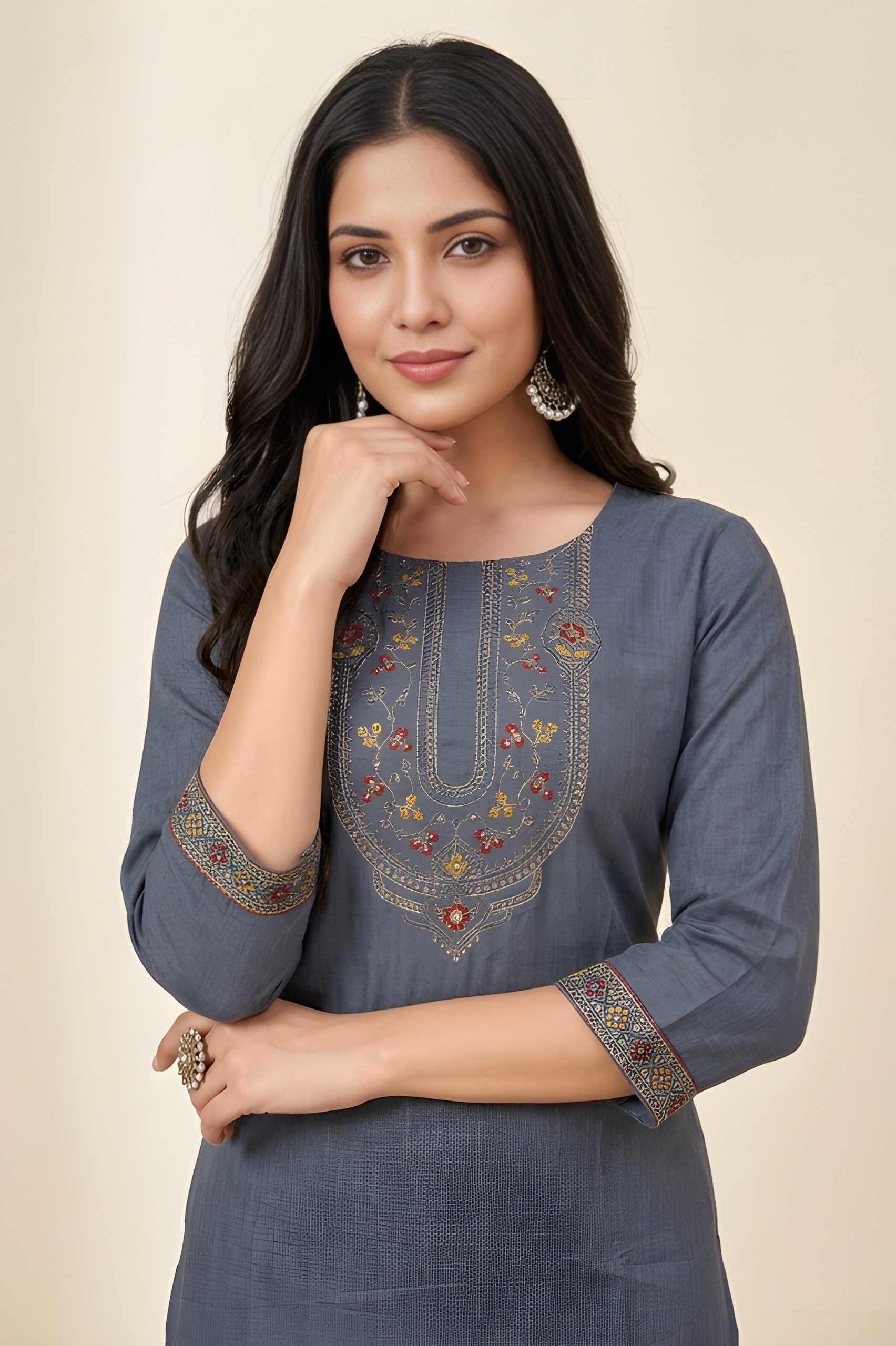 YNF Wholesale Cotton Designer Kurtis KESH559 730 | Surat Manufacturer