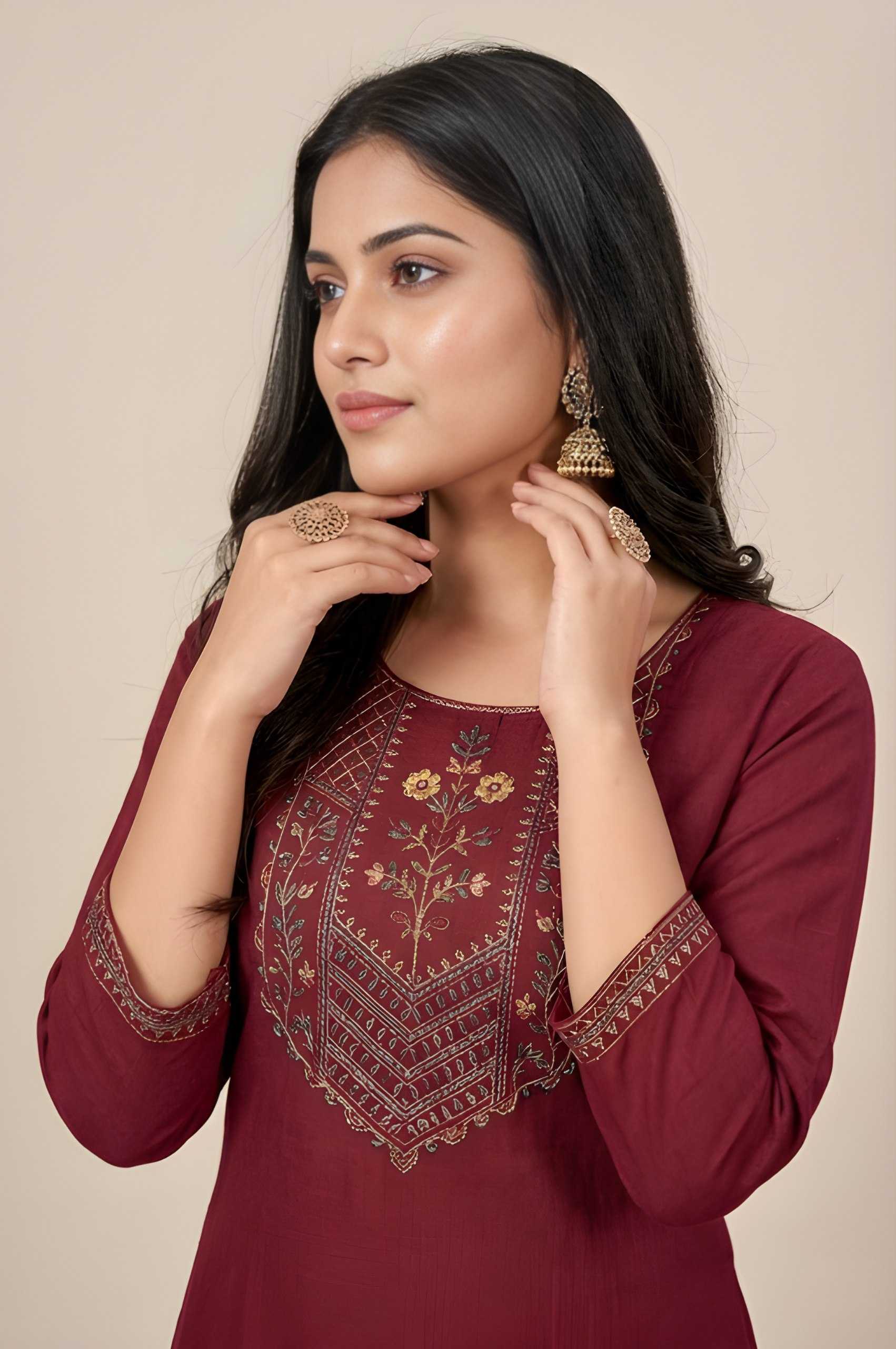 YNF Wholesale Cotton Designer Kurtis KESH559 730 | Surat Manufacturer