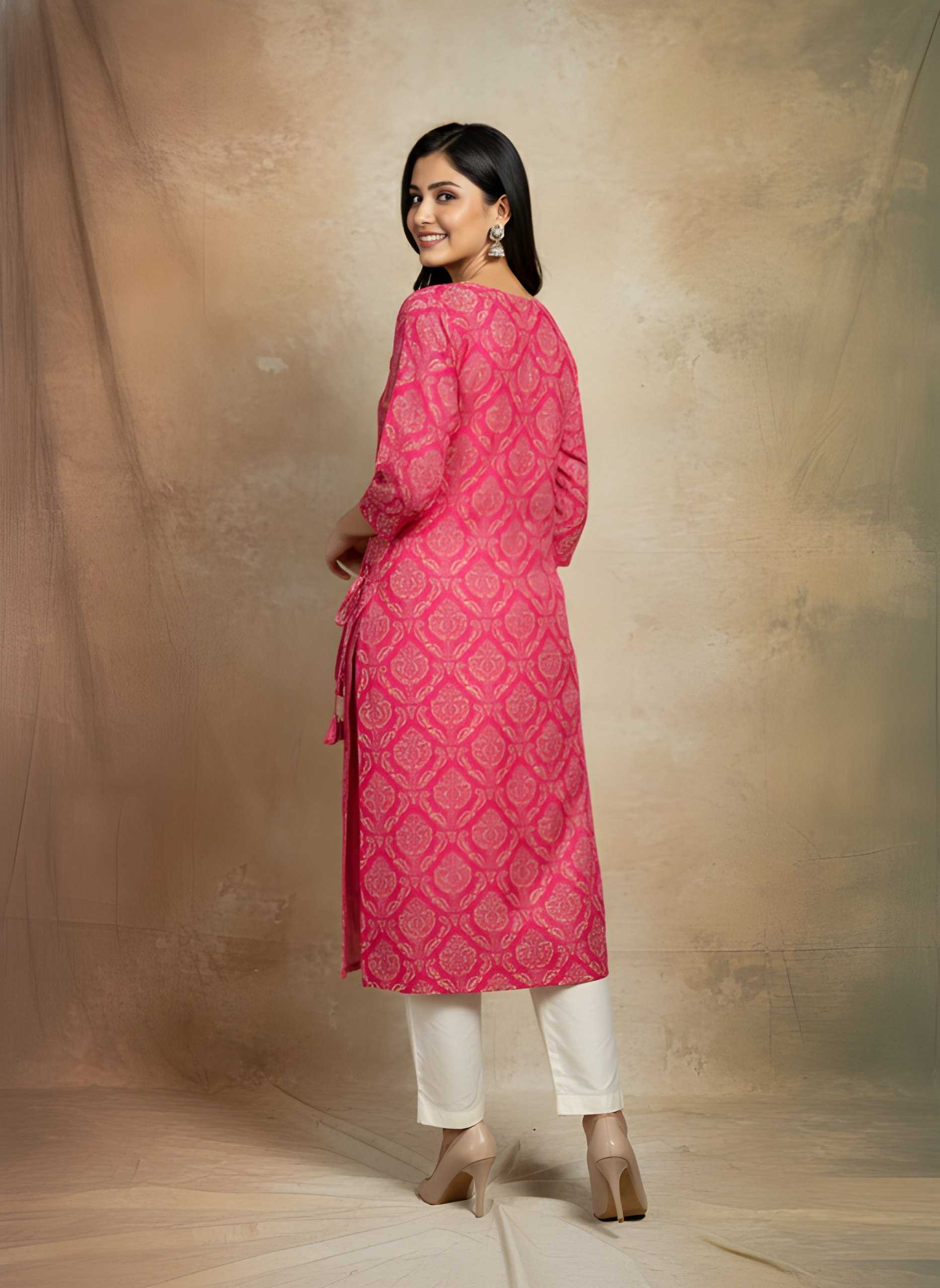 YNF Wholesale Cotton Printed Kurtis KESH559 738 | Surat Manufacturer