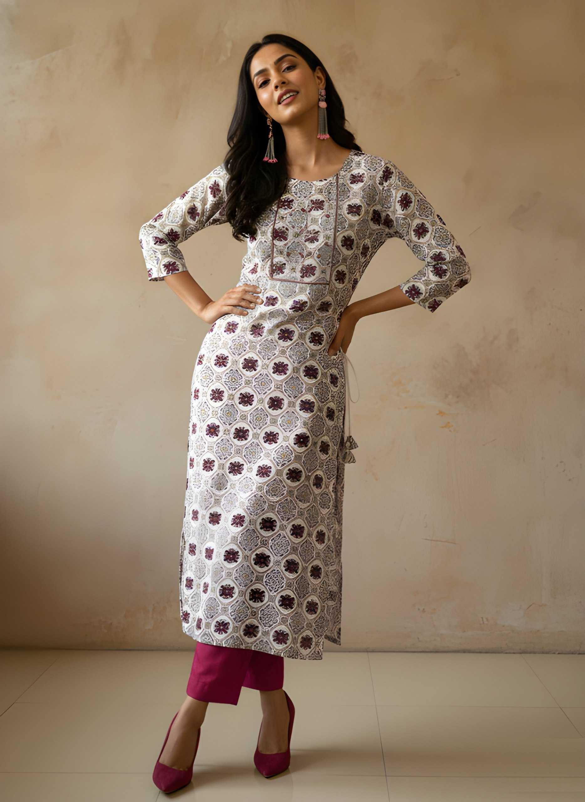 YNF Wholesale Cotton Straight Kurtis KESH559 741 | Surat Manufacturer