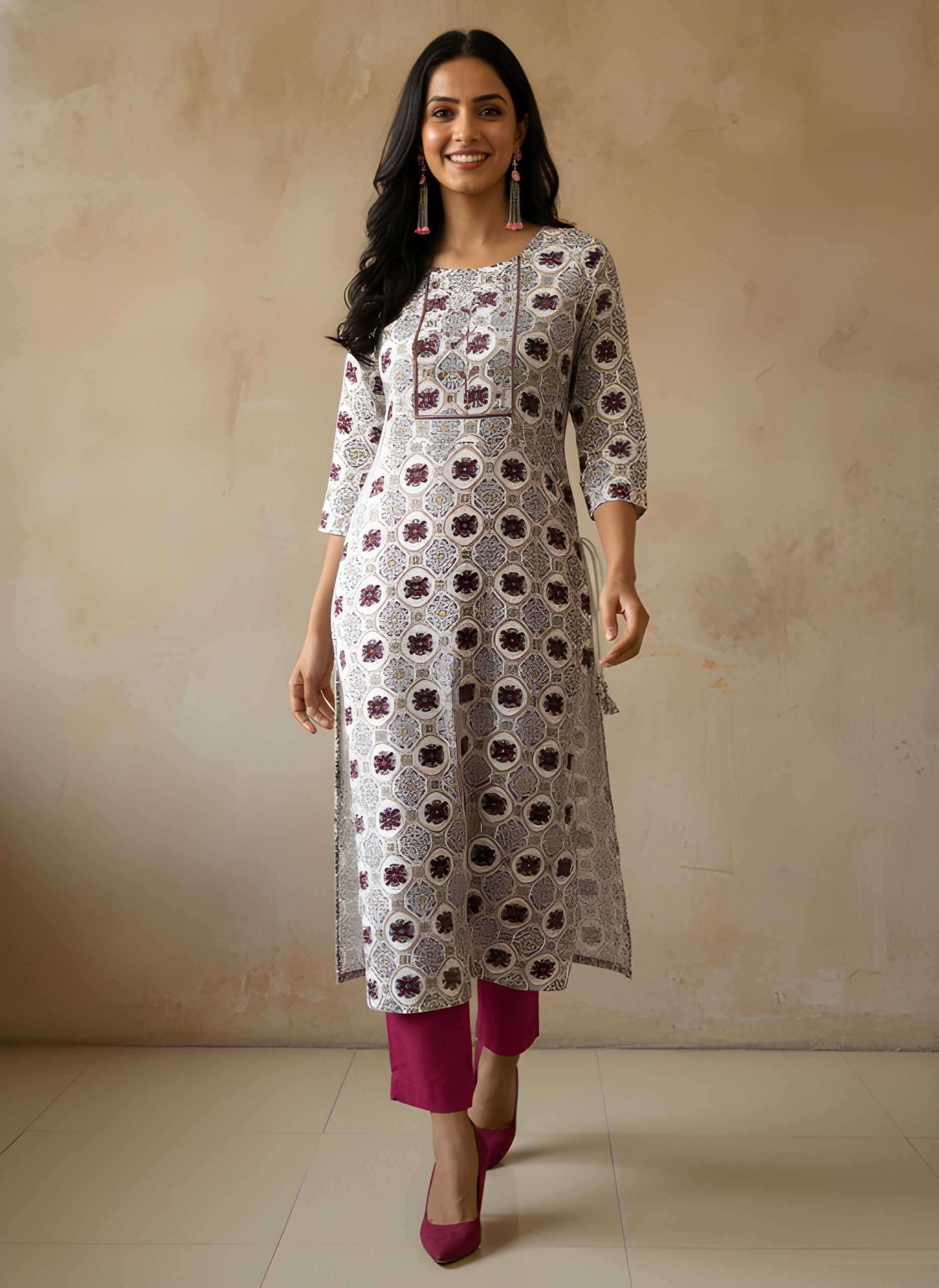 YNF Wholesale Cotton Straight Kurtis KESH559 741 | Surat Manufacturer