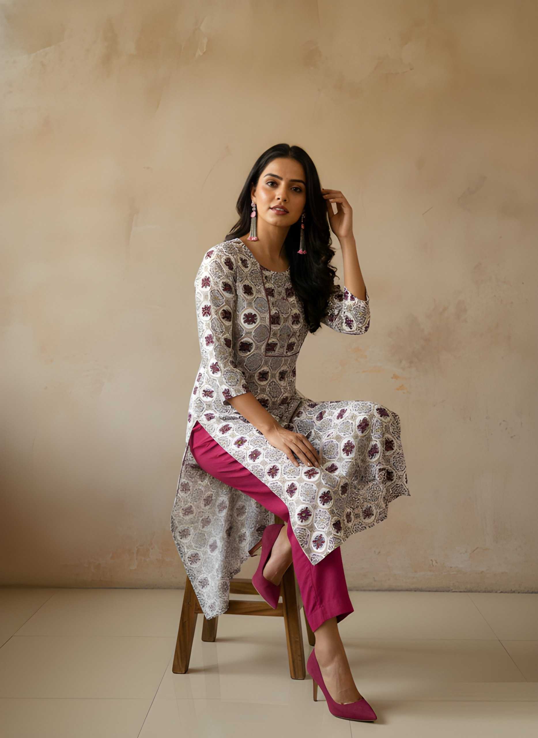 YNF Wholesale Cotton Straight Kurtis KESH559 741 | Surat Manufacturer
