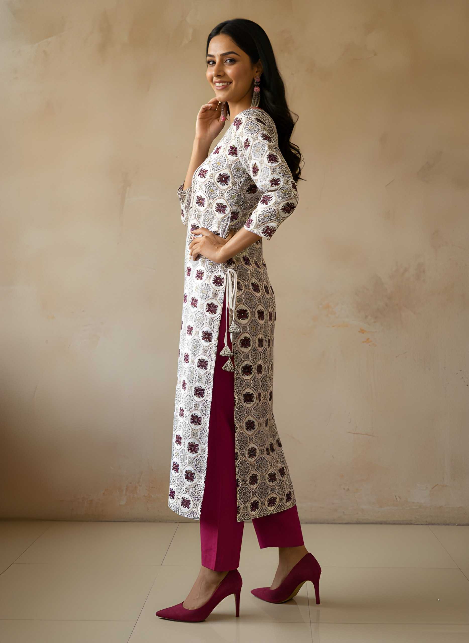 YNF Wholesale Cotton Straight Kurtis KESH559 741 | Surat Manufacturer