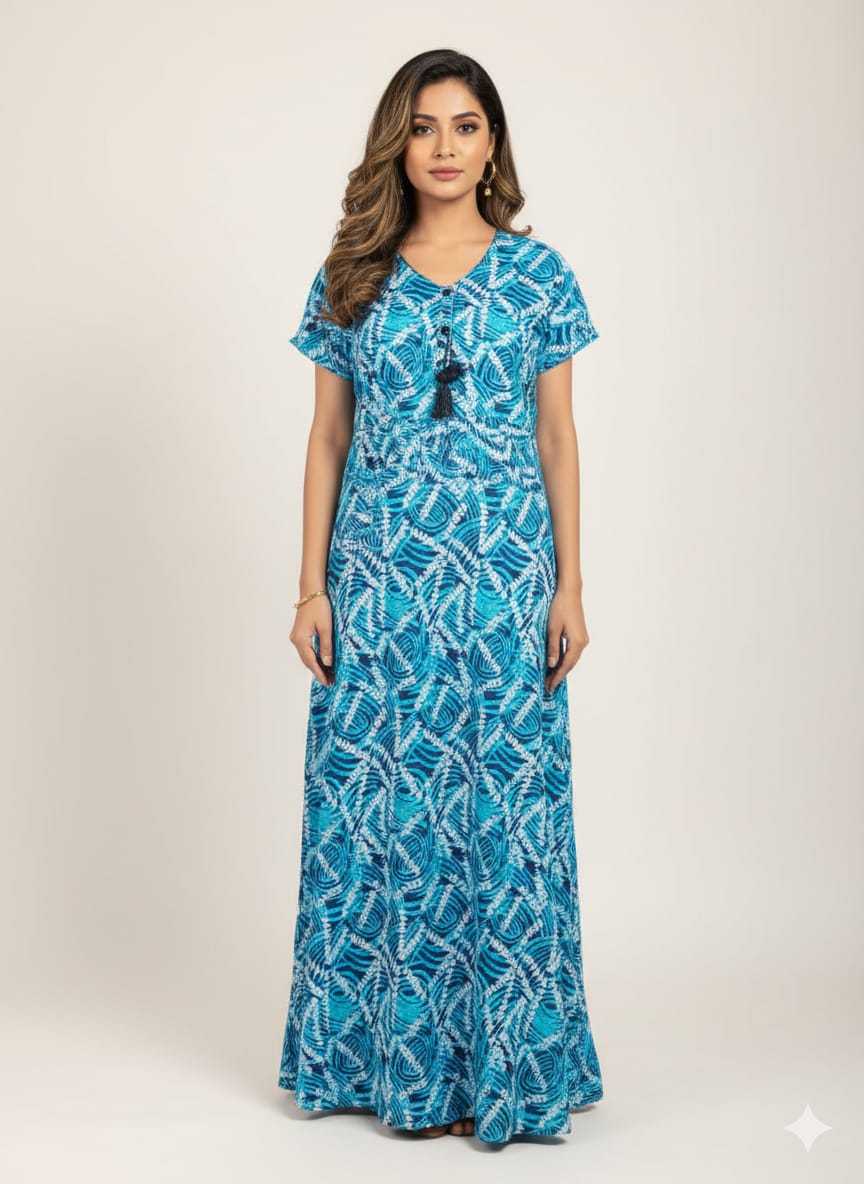 YNF Wholesale Cotton Night Wear KESH585 cotton night gowns | Surat Manufacturer
