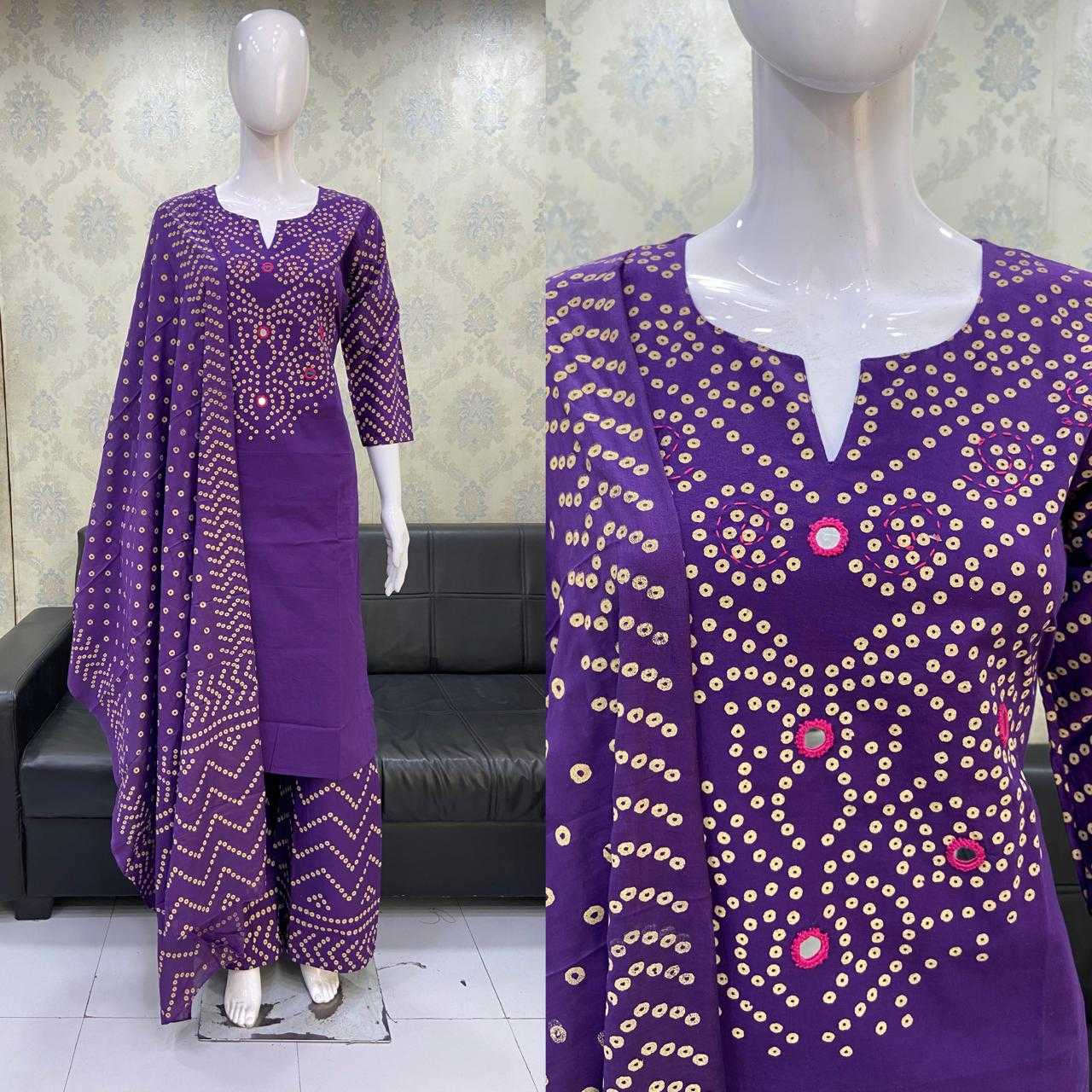 YNF Wholesale Cotton Bandhani Suits KESH623 132 | Surat Manufacturer
