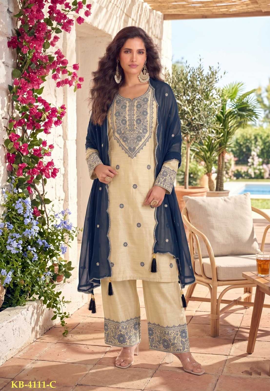 YNF Wholesale Cotton Unstitched Suits KESH630 KB-4111 | Surat Manufacturer