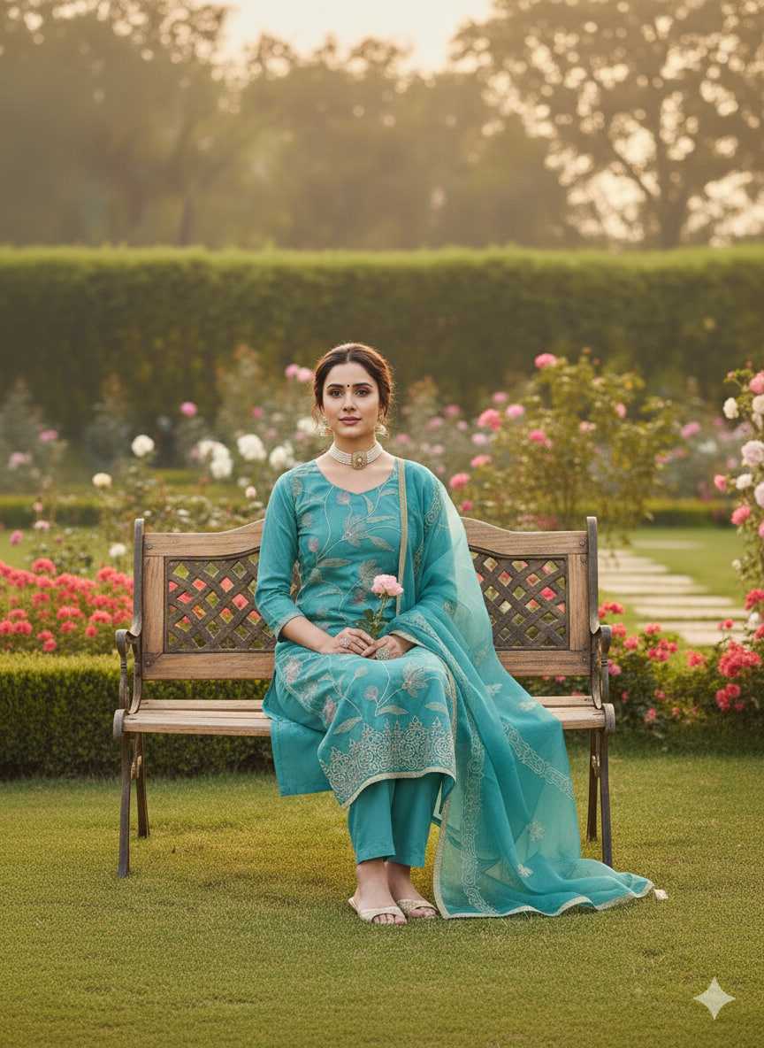 YNF Wholesale Cotton Embroidery Suits KESH648 1534 | Surat Manufacturer