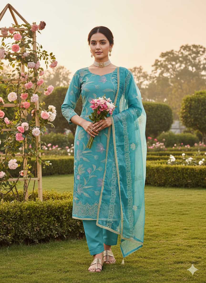 YNF Wholesale Cotton Embroidery Suits KESH648 1534 | Surat Manufacturer