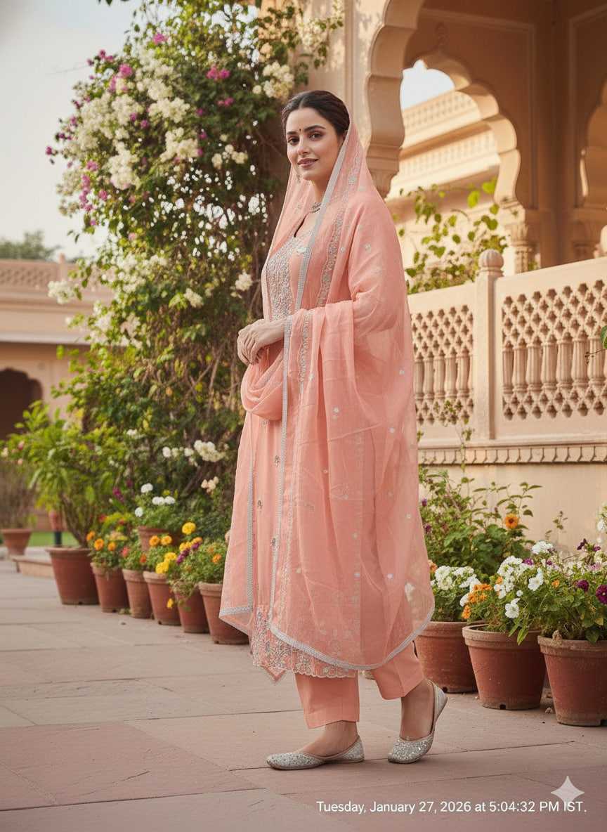 YNF Wholesale Cotton Embroidery Suits KESH648 1535 | Surat Manufacturer