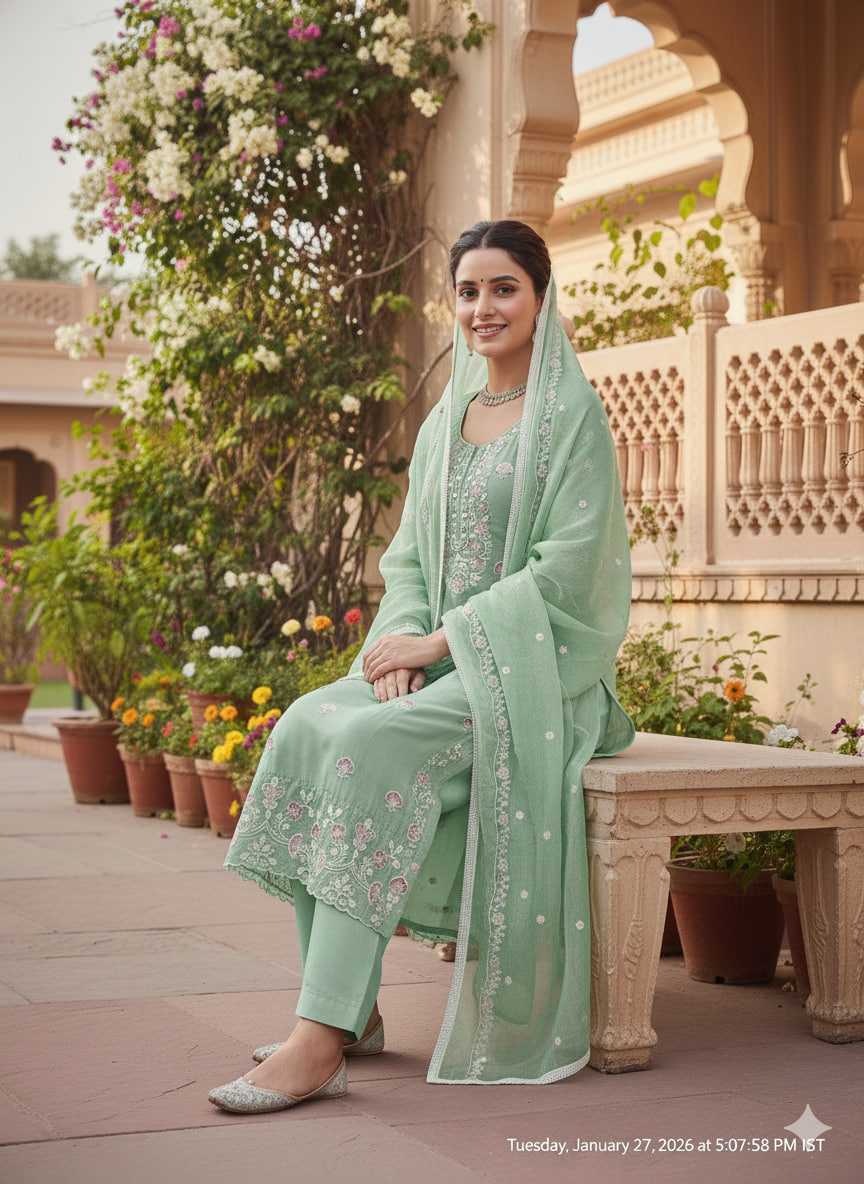 YNF Wholesale Cotton Embroidery Suits KESH648 1535 | Surat Manufacturer