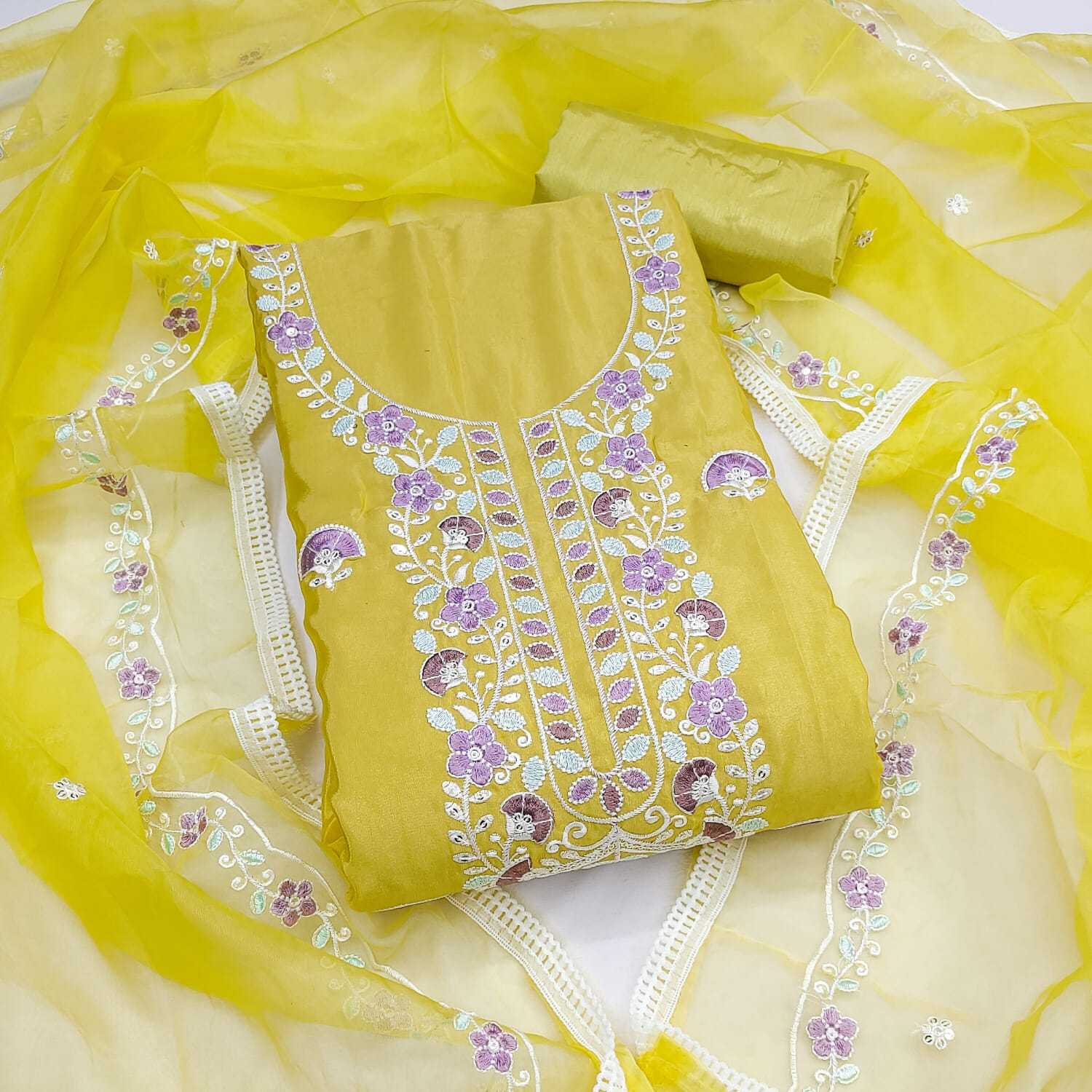 YNF Wholesale Cotton Embroidery Suits KESH648 1535 | Surat Manufacturer