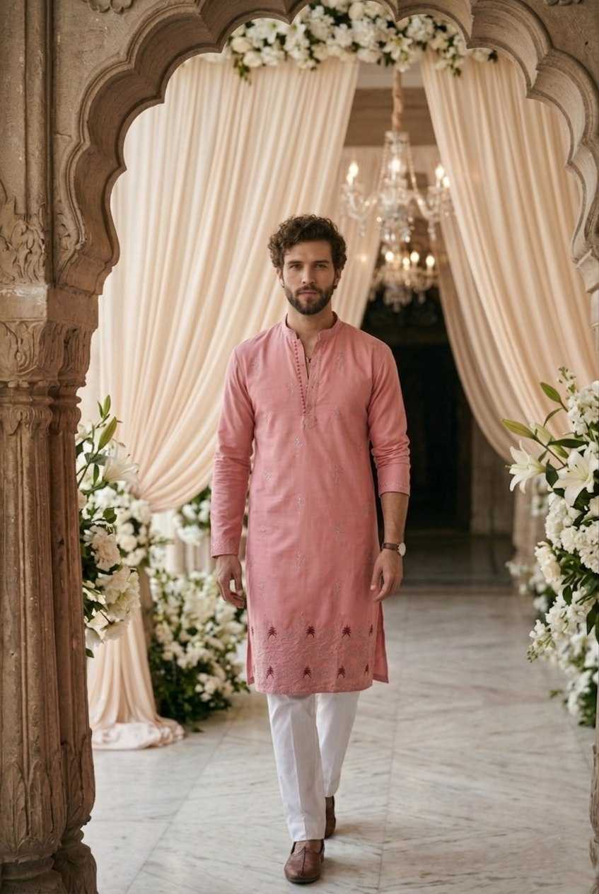 YNF Wholesale Cotton Mens Kurtas KESH659 Pushpa3 | Surat Manufacturer