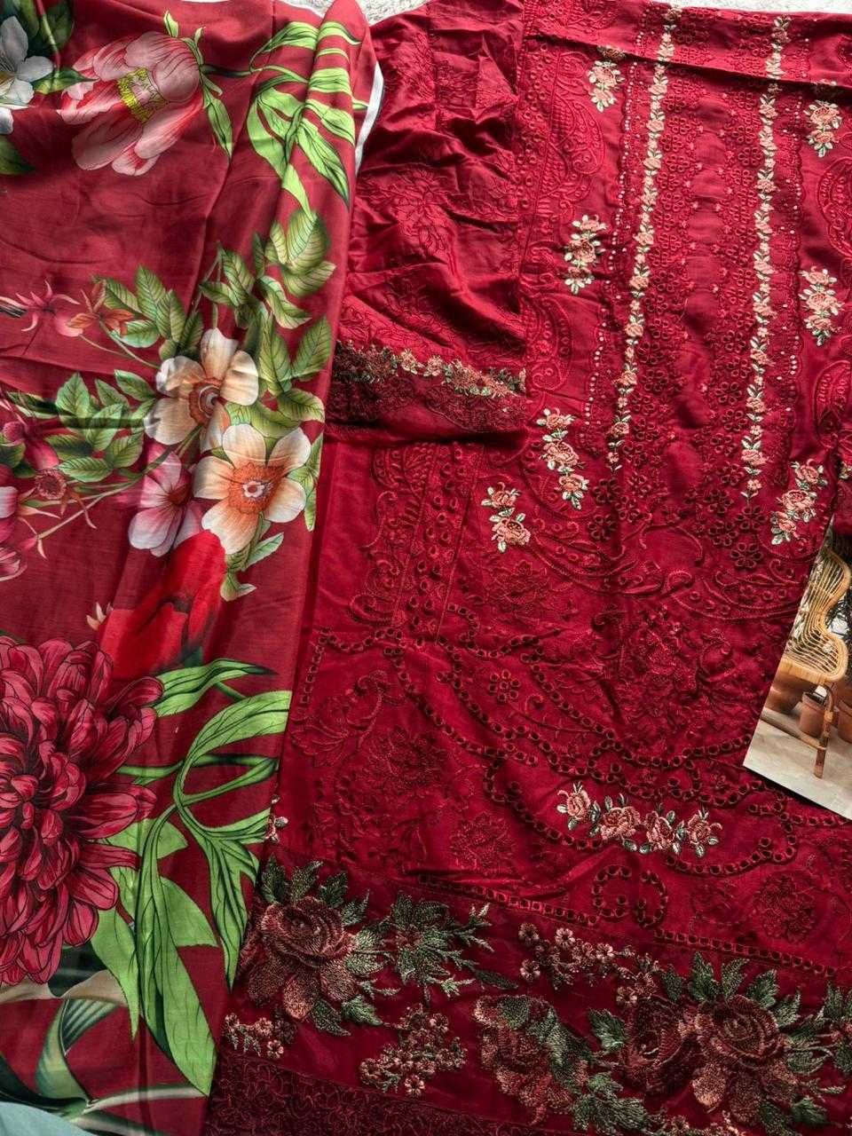 YNF Wholesale Cotton Embroidery Suits KESH677 MEHBOOB TEX 1716 | Surat Manufacturer