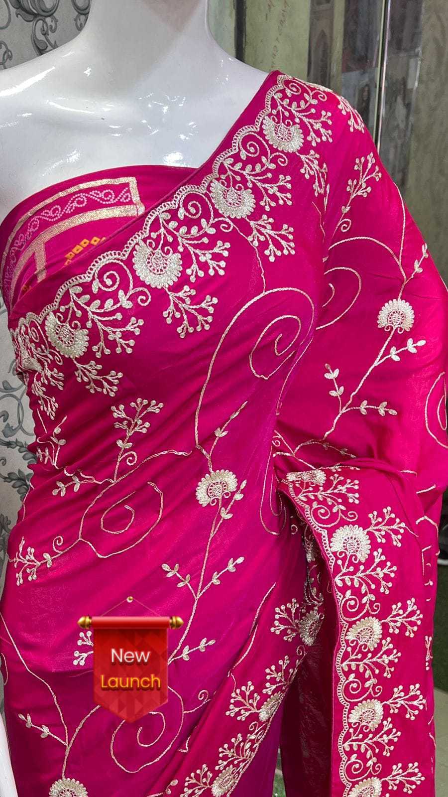YNF Wholesale Cotton Party Wear Sarees RIN102 0018 | Surat Manufacturer