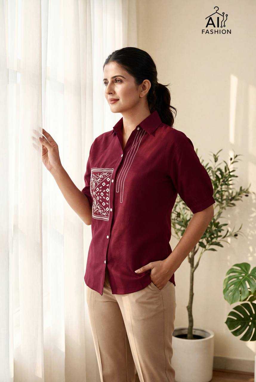 YNF Wholesale Cotton Women Shirts RIN125 Classy | Surat Manufacturer