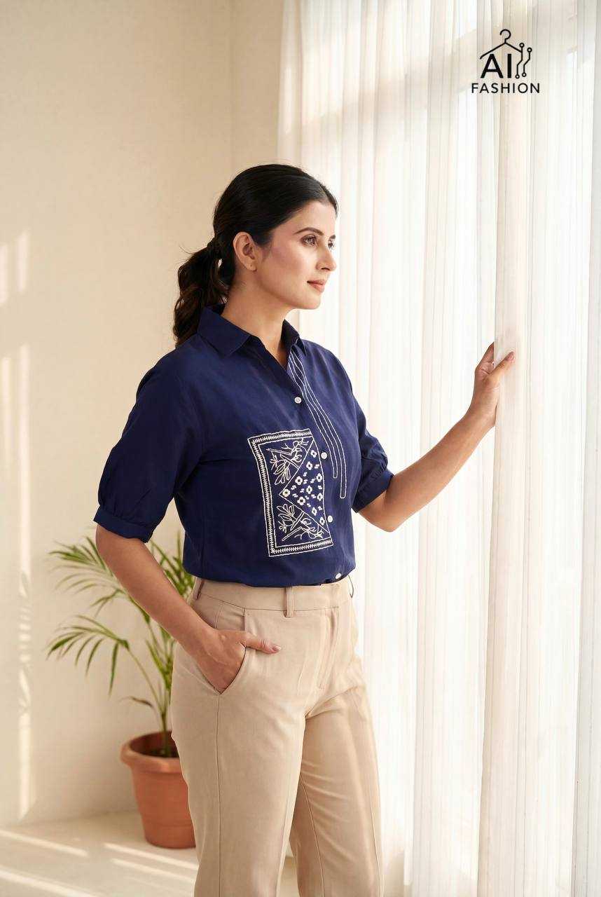 YNF Wholesale Cotton Women Shirts RIN125 Classy | Surat Manufacturer