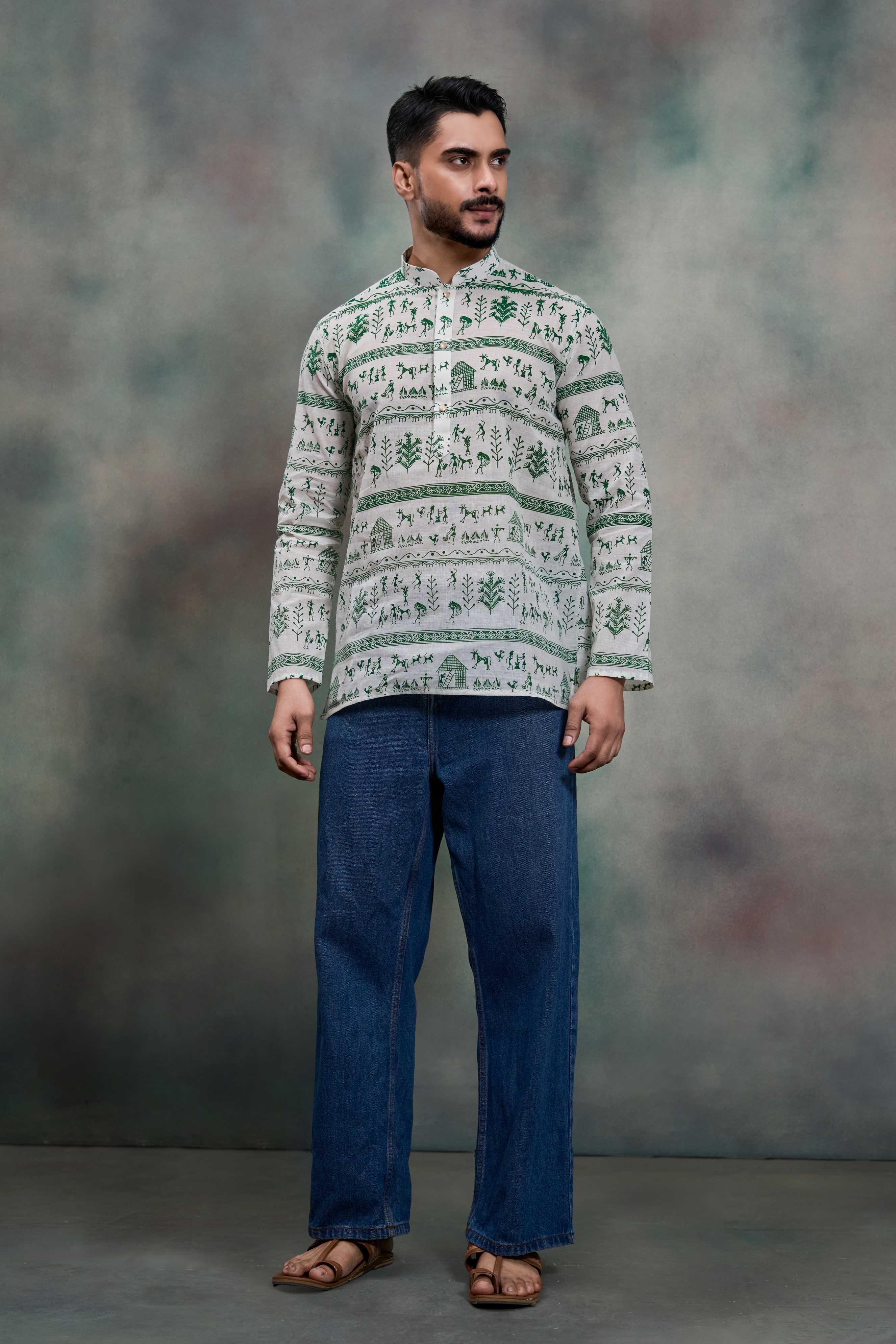 YNF Wholesale Cotton Mens Kurtas RIN223 series-3688-to-3693 | Surat Manufacturer
