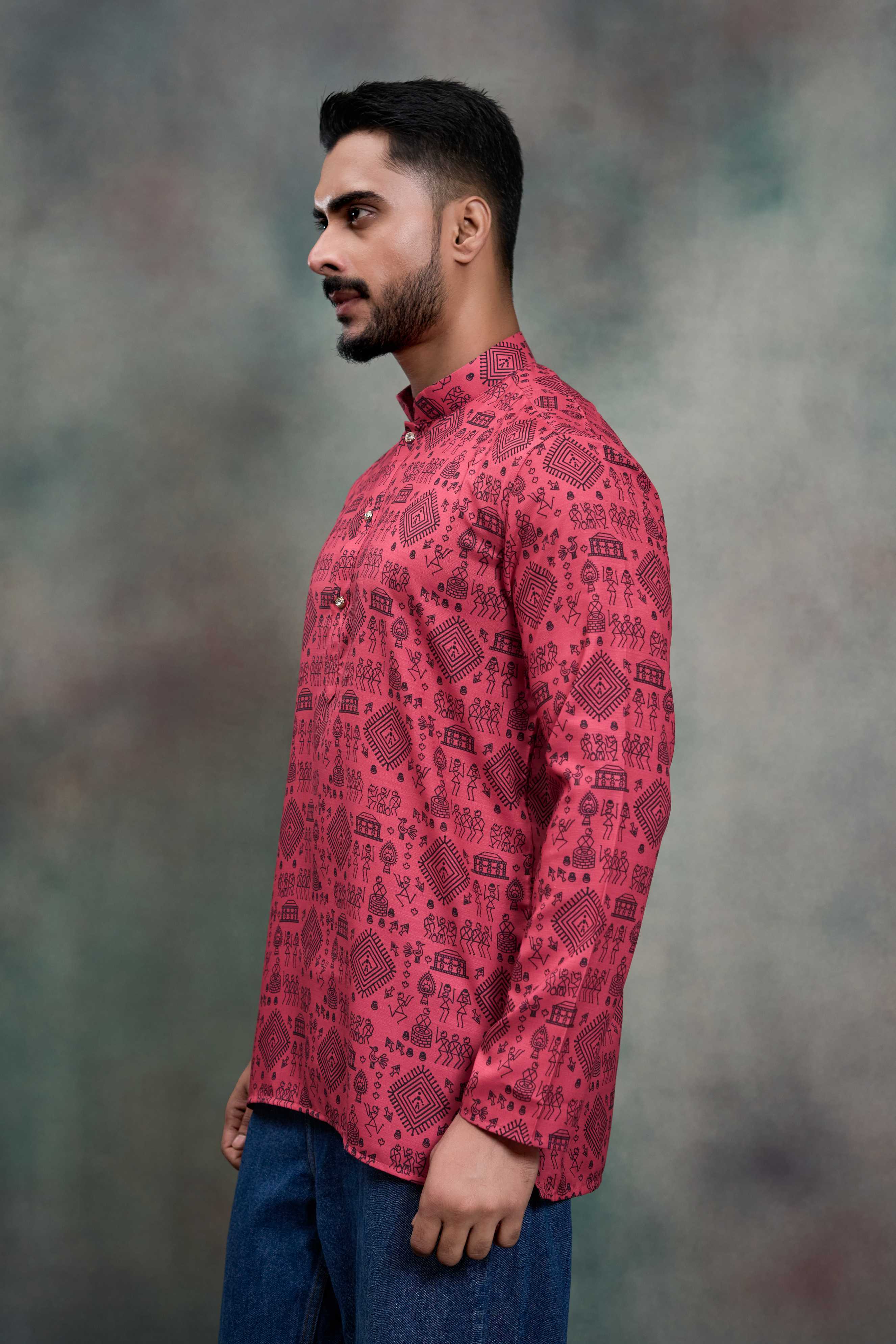 YNF Wholesale Cotton Mens Kurtas RIN223 series-3688-to-3693 | Surat Manufacturer
