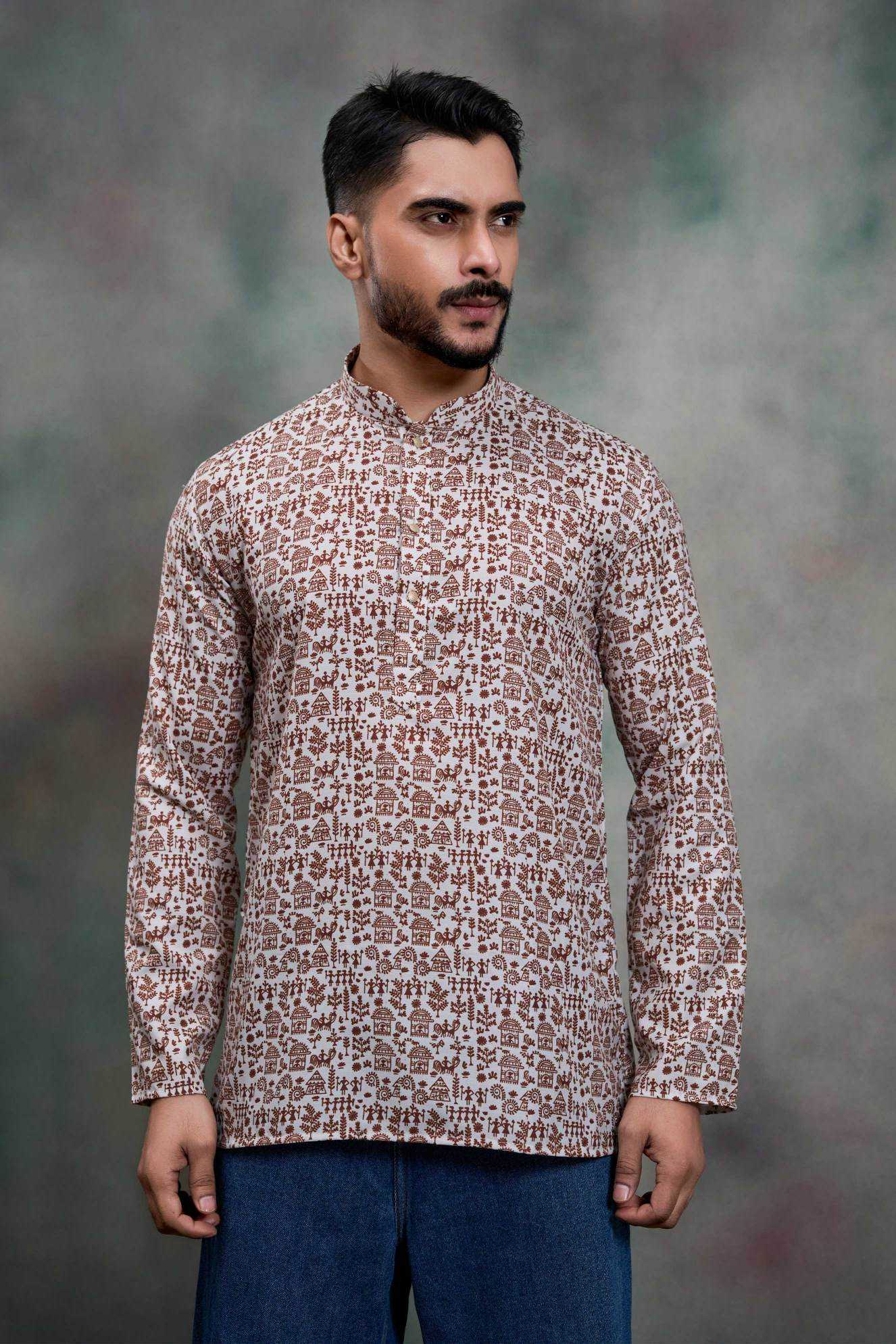 YNF Wholesale Cotton Mens Kurtas RIN223 series-3688-to-3693 | Surat Manufacturer