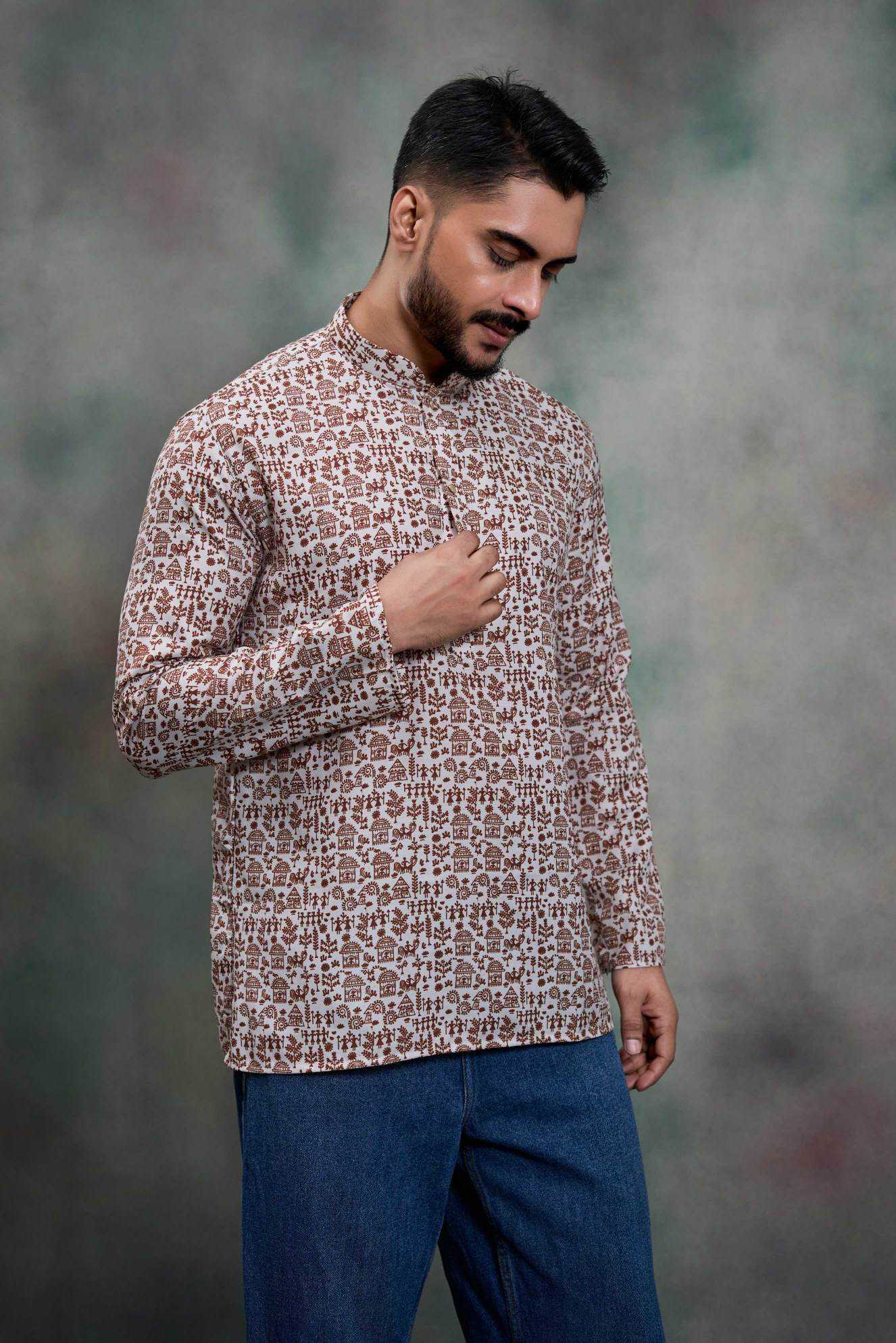 YNF Wholesale Cotton Mens Kurtas RIN223 series-3688-to-3693 | Surat Manufacturer