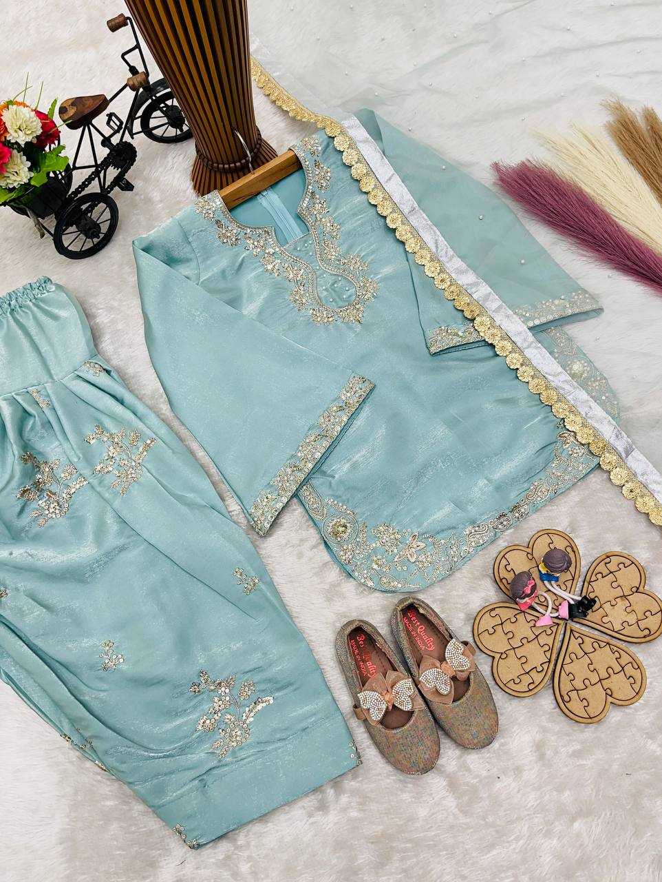 YNF Wholesale Cotton Kids Top & Pant RIN234 248 | Surat Manufacturer