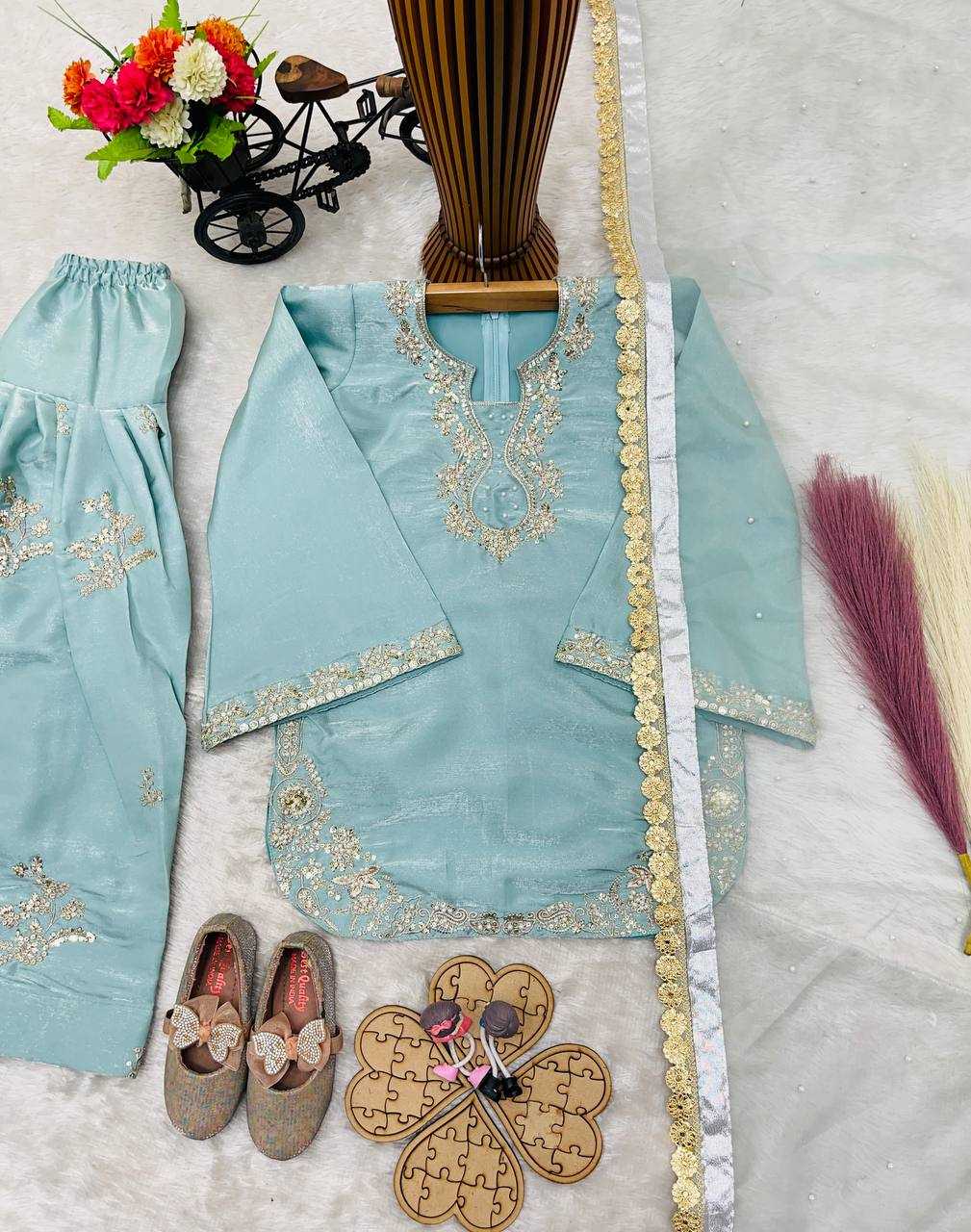 YNF Wholesale Cotton Kids Top & Pant RIN234 248 | Surat Manufacturer
