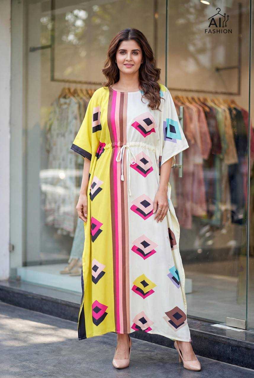 YNF Wholesale Crepe Kaftans KESH521 7 | Surat Manufacturer