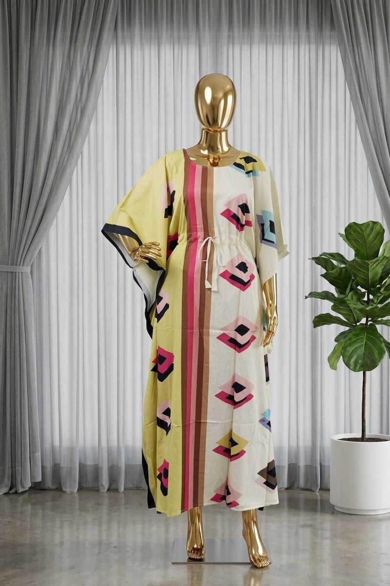 YNF Wholesale Crepe Kaftans KESH521 7 | Surat Manufacturer