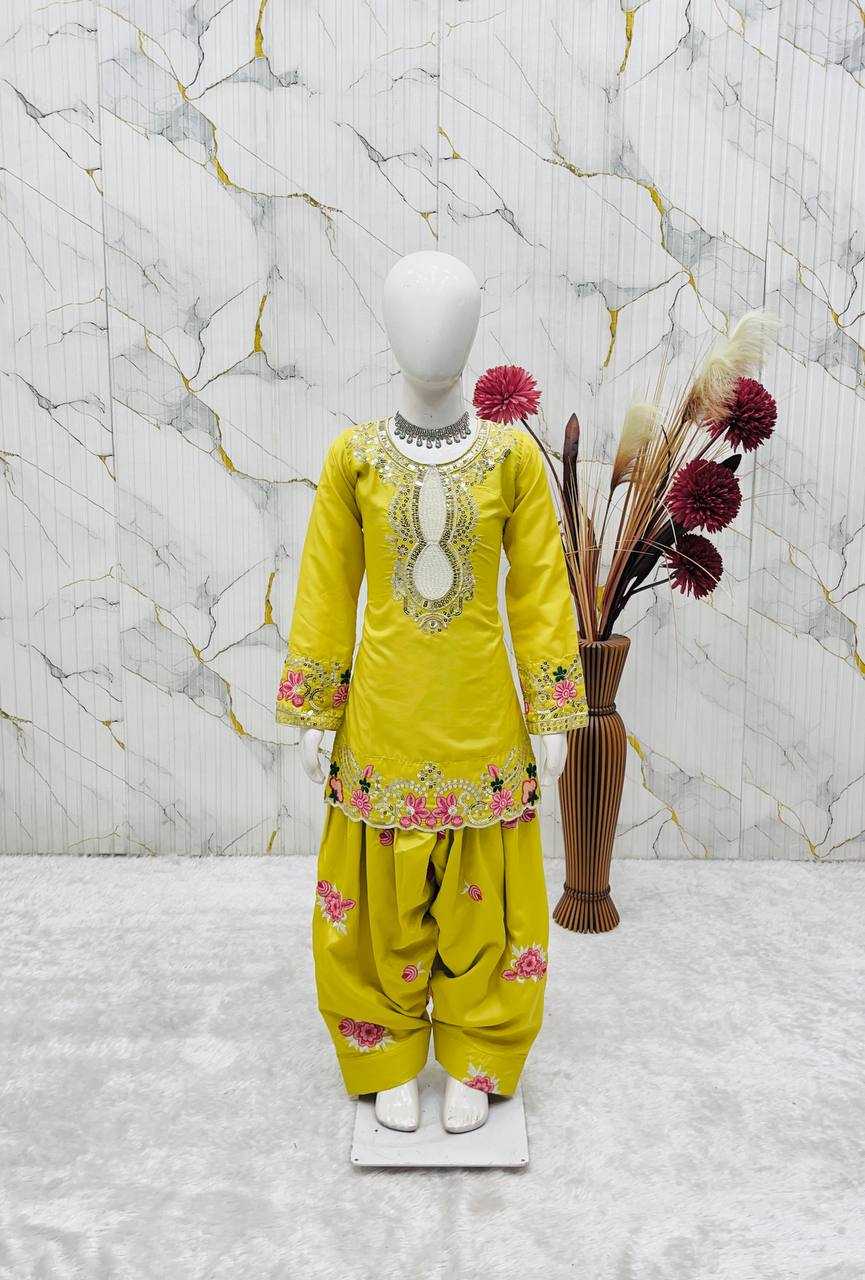 YNF Wholesale Crepe Kids Top & Pant RIN234 245 | Surat Manufacturer