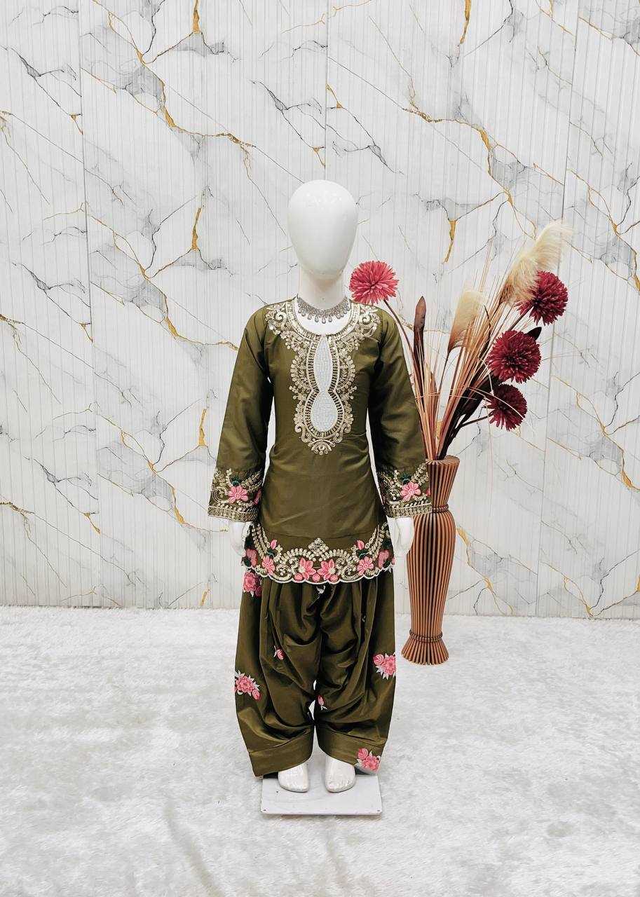 YNF Wholesale Crepe Kids Top & Pant RIN234 245 | Surat Manufacturer