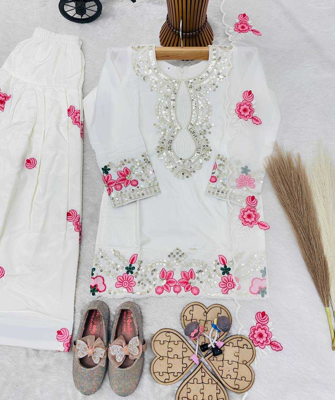YNF Wholesale Crepe Kids Top & Pant RIN234 245 | Surat Manufacturer