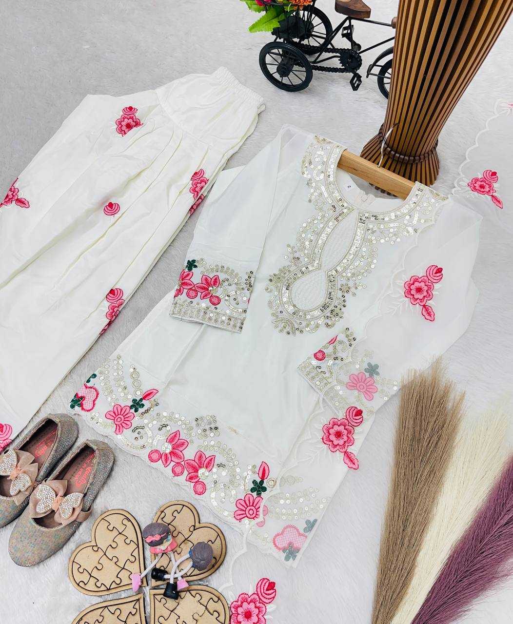YNF Wholesale Crepe Kids Top & Pant RIN234 245 | Surat Manufacturer