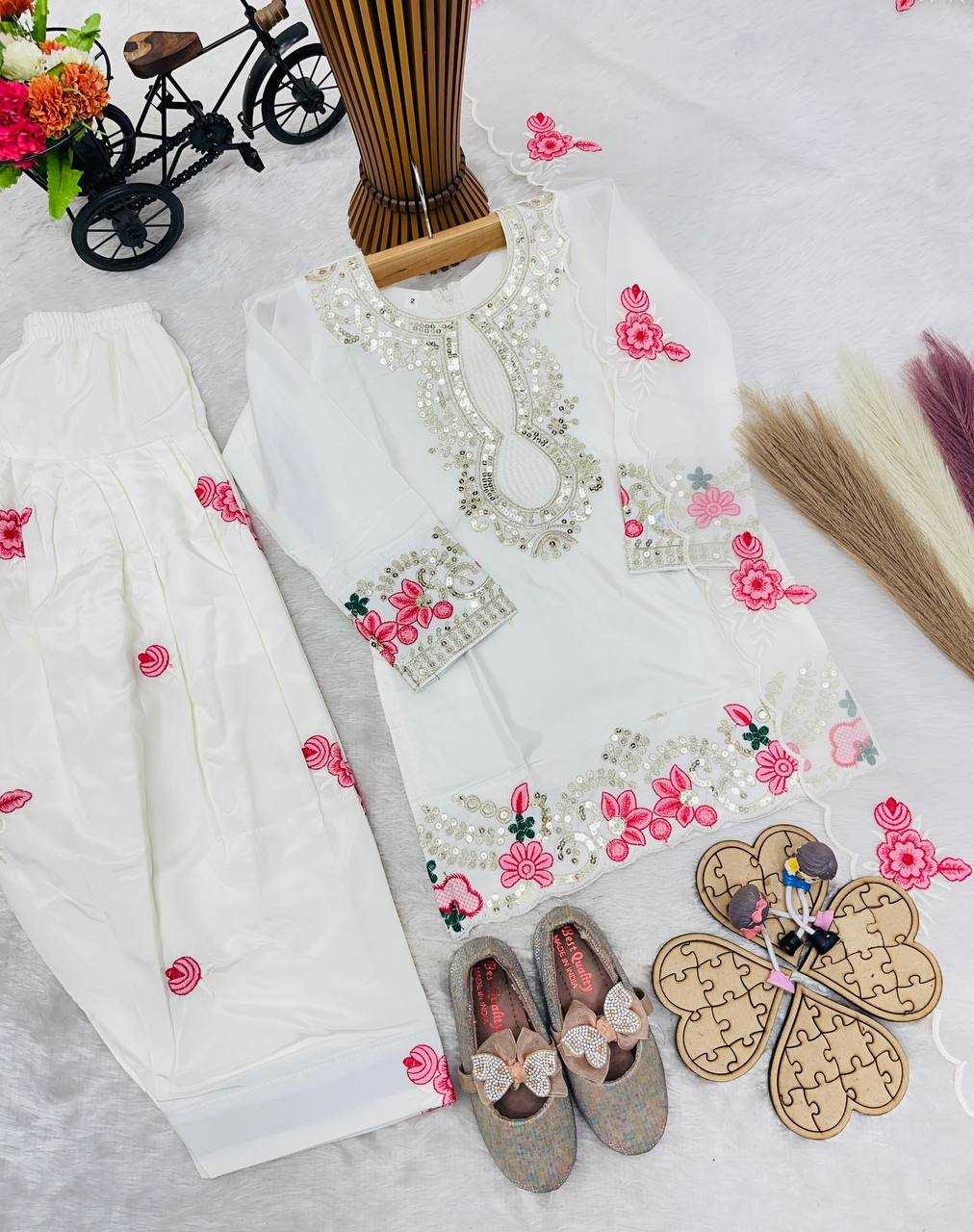 YNF Wholesale Crepe Kids Top & Pant RIN234 245 | Surat Manufacturer