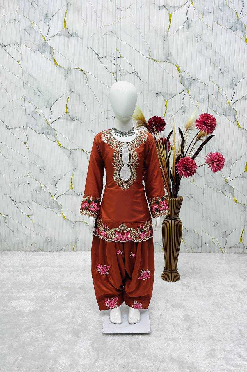 YNF Wholesale Crepe Kids Top & Pant RIN234 245 | Surat Manufacturer