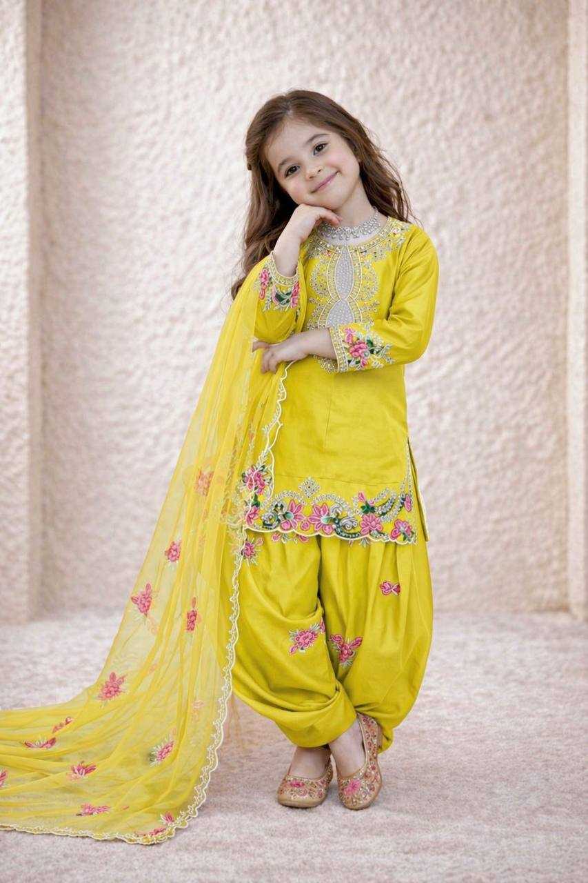YNF Wholesale Crepe Kids Top & Pant RIN234 245 | Surat Manufacturer