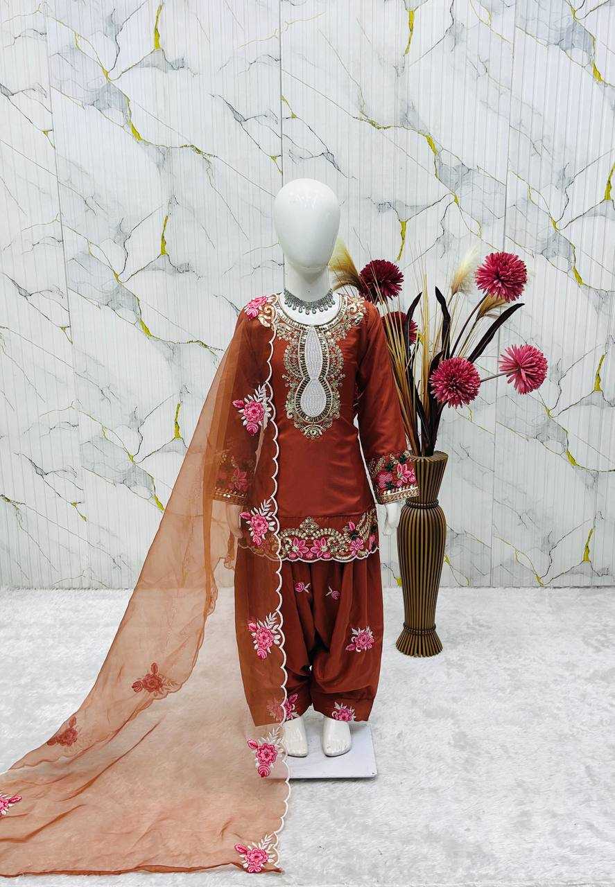 YNF Wholesale Crepe Kids Top & Pant RIN234 245 | Surat Manufacturer